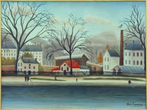 Banlieue - Henri Rousseau
